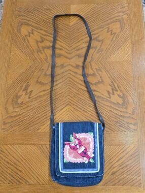 Lucky Brand Vintage Denim Crossbody Bag